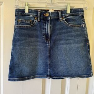 Crewcuts Classic Blue Denim Mini Skirt